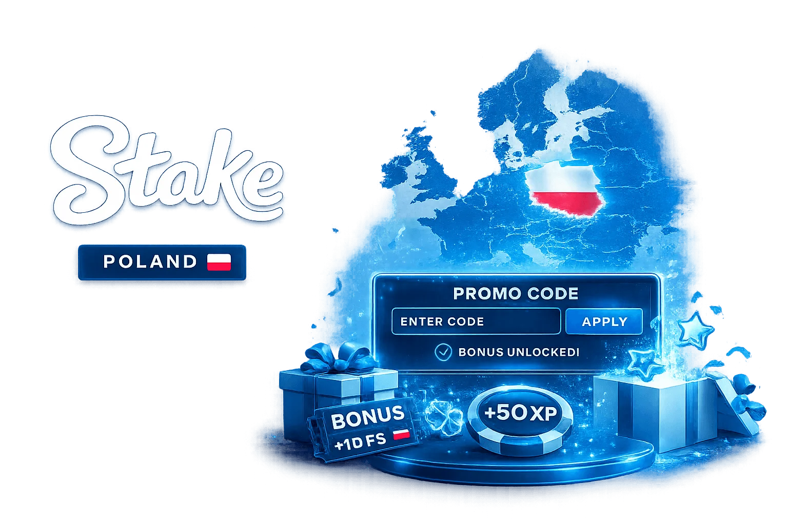 Skorzystaj z kodu promocyjnego Stake i ciesz się podwójną korzyścią.